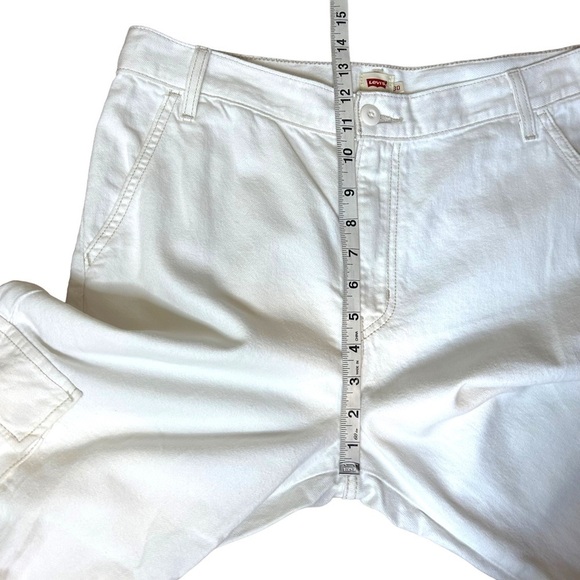 LEVI'S Loose Cargo Cool Ecru Pants - Picture 15 of 15